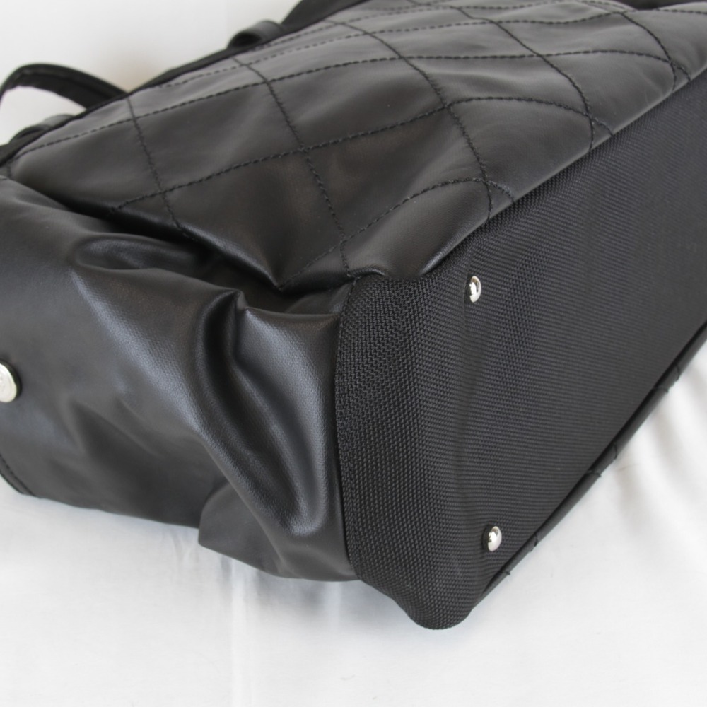 CHANEL Black Canvas Tote Bag - Picture 6 of 16